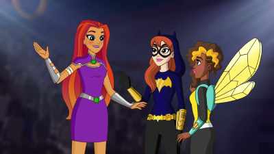Give to me the highness of the five - DC Super Hero Girls: Intergalactic Games