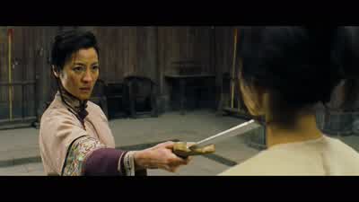 Give me the sword. - Crouching Tiger, Hidden Dragon