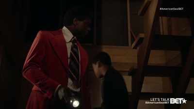 Give me that. Go upstairs. - American Soul