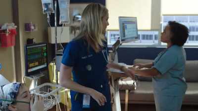 - Give me the epi.
- Nurses can't administer meds - The Resident