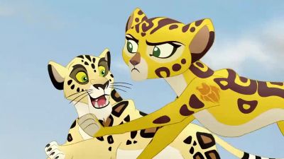 Give it up, Makucha. You can't outrun me. - The Lion Guard