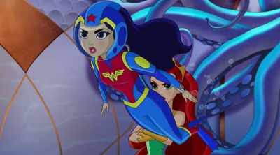 - Give up. You've lost.
- Never. - DC Super Hero Girls: Legends of Atlantis