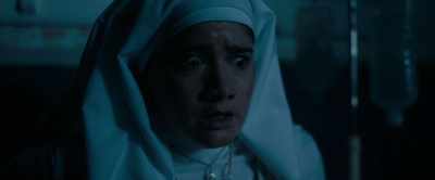 - Give us this day our...
- Shouldn't you be confessing to her? - The Exorcism of God