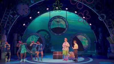 Give us more wisdom, O Pink One!
Eeeee! - The SpongeBob Musical: Live on Stage!