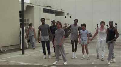 Give us our ball!
What the hell are you doing? - Band of the Hand