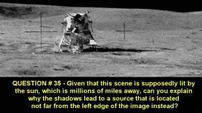 Given that this scene
is supposedly lit by the Sun, - American Moon