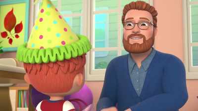 ♪ Giving a present makes friends smile ♪ - CoComelon Lane
