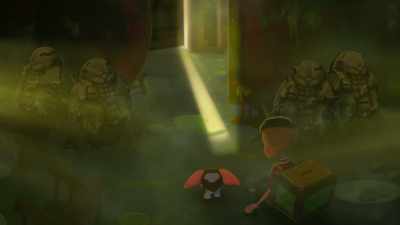 [Gizmo muttering] - Gremlins: Secrets of the Mogwai