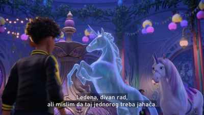 Glacier, beautiful work, but I'm thinking
maybe that unicorn needs a rider? - Unicorn Academy