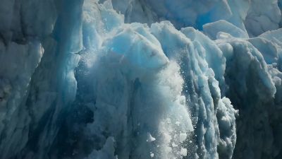 Glaciers calve. - Big Beasts