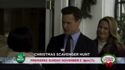 - Glad to be here.
- Excuse me. - Christmas Wishes & Mistletoe Kisses