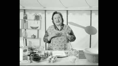  Gladys Tibbs, berries
 galore blackcurrant gateau. - Sister Boniface Mysteries