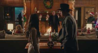 [glass clinking] - Christmas Cowboy