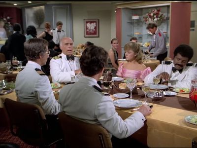 [Glass clinking] - The Love Boat