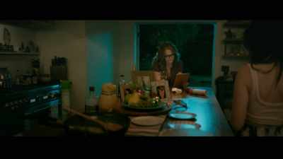 (glass clinks) - Katie's Mom