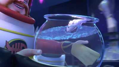 - (glass cracking)
- (water rushing) - Megamind vs. the Doom Syndicate