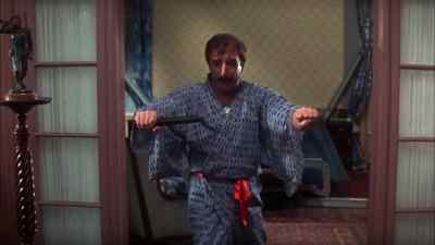 (glass shattering,
explosion) - Trail of the Pink Panther