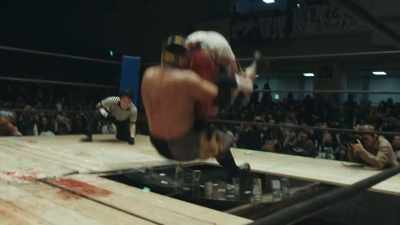 (glass shattering) - The Wrestlers