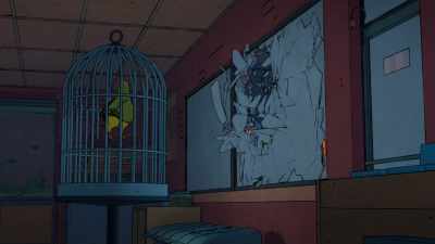 - [glass shatters]
- [Butane grunts] - Your Friendly Neighborhood Spider-Man