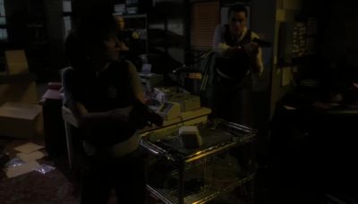 (glass shatters in distance) - The Mentalist