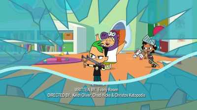 (Glass shatters, water burbles) - Total DramaRama