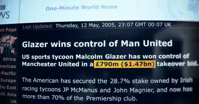 GLAZER GAINS CONTROL OF MAN UNITED - Super League: The War for Football