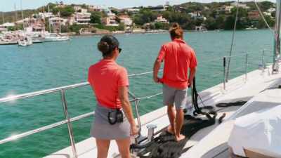 Glenn, Glenn, do you want 
the stern to end up - Below Deck Sailing Yacht