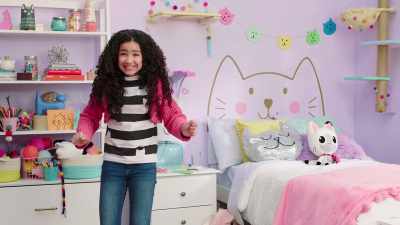 Glittery cats, blue cats, - Gabby's Dollhouse