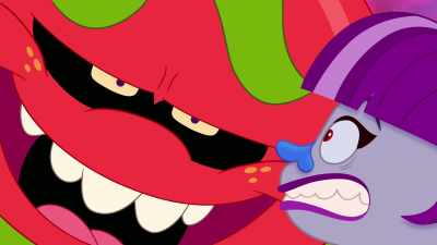 [ Glo‐mato laughs ] - Trolls: TrollsTopia