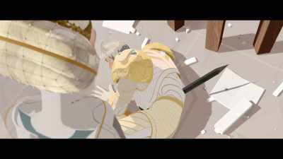 Gloreth did whatever it took
to keep the monsters out. - Nimona