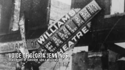 [Gloria]
My main thought when I see - The Legacy of Black Wall Street