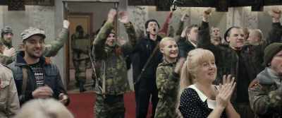 Glorious in victory,
mighty in battle: You weathered storms, - Donbass