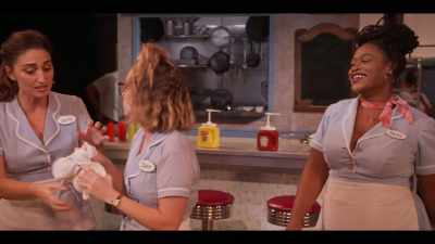 Go ahead, honey.
Let's hear it. Come on. - Waitress: The Musical