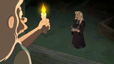 Go ahead. I killed my own parents
when I was your age. - Disenchantment