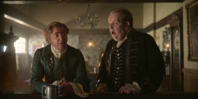 - Go ahead. Laugh it up.
- Laugh? - Our Flag Means Death
