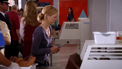 Go ahead, put it through.
And your bags. - Dexter