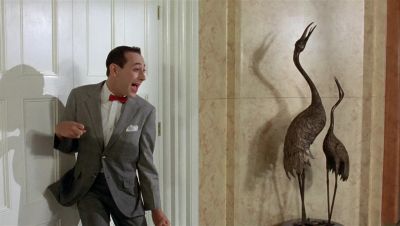 Go ahead and scream your head off - Pee wee's Big Adventure