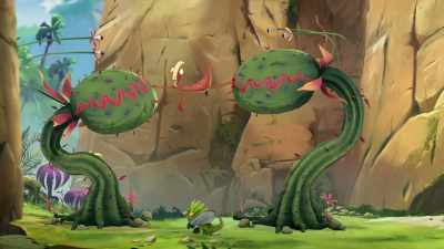 Go ahead, Tiny, I'll distract them! - Gigantosaurus