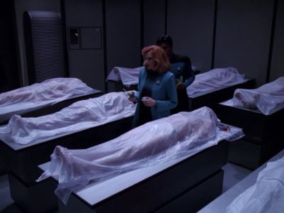 Go away. - Star Trek: The Next Generation