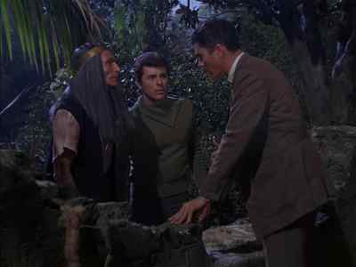 Go back down the trail.
If you see any Spaniards, come running. - The Time Tunnel