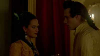 Go back to the house
or I'll take you there myself. - Harlots