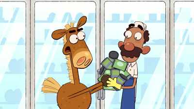 Go bump into her, and then,
when you're helping her - It's Pony