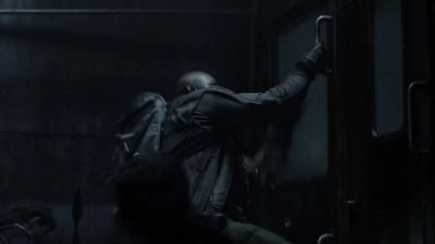 Go! 
Can we get around it? - The Walking Dead