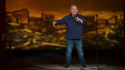 Go down to the kitchen
with this big wad of horror, - Patton Oswalt: We All Scream