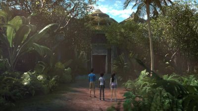 - Go get her, Yaz!
- Don't play with me, Compy! - Jurassic World: Camp Cretaceous