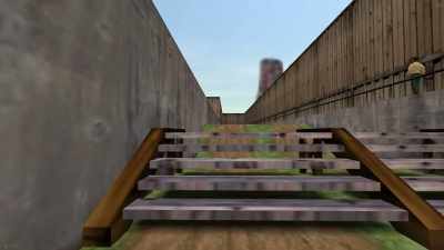 Go, go, go!
Run up and over those platforms! - FPS: First Person Shooter