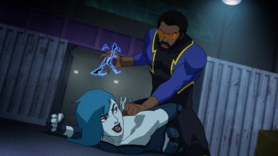 Go head, zap me! - Young Justice