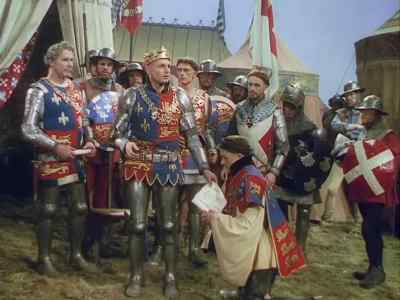 Go we in procession to the village - Henry V