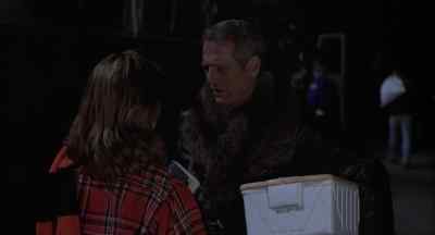 Go on back to the van
'cause you're gorgeous - Slap Shot