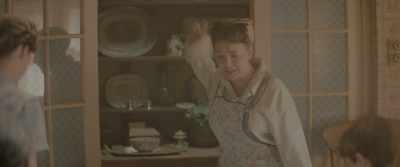 Go on, clean yourselves up!
Get out, please! (SOBS) - The Railway Children Return